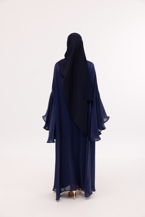 Ensemble Jasmine Organza bleu nuit