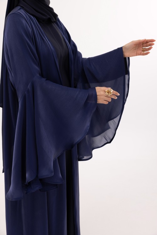 Ensemble Jasmine Organza bleu nuit