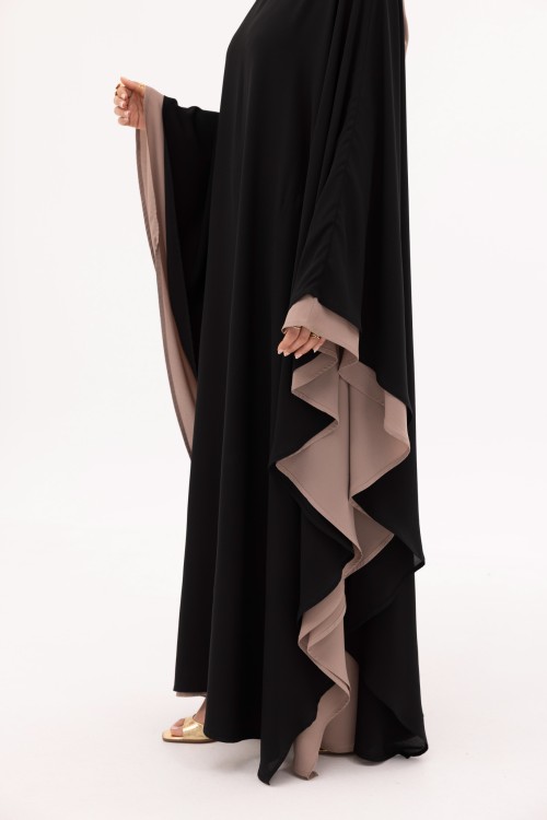 Ensemble Ryma Noir & poudré