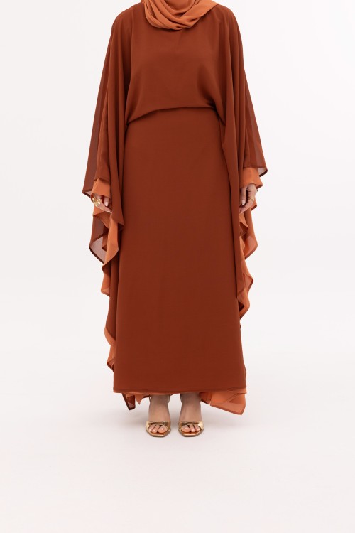 Ensemble Ryma Terracotta & orange