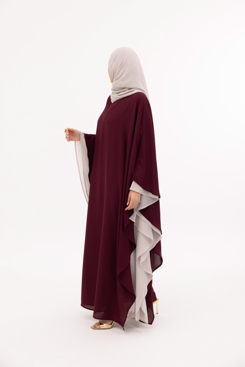 Ensemble Ryma Burgundy & greige
