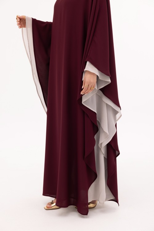 Ensemble Ryma Burgundy & greige