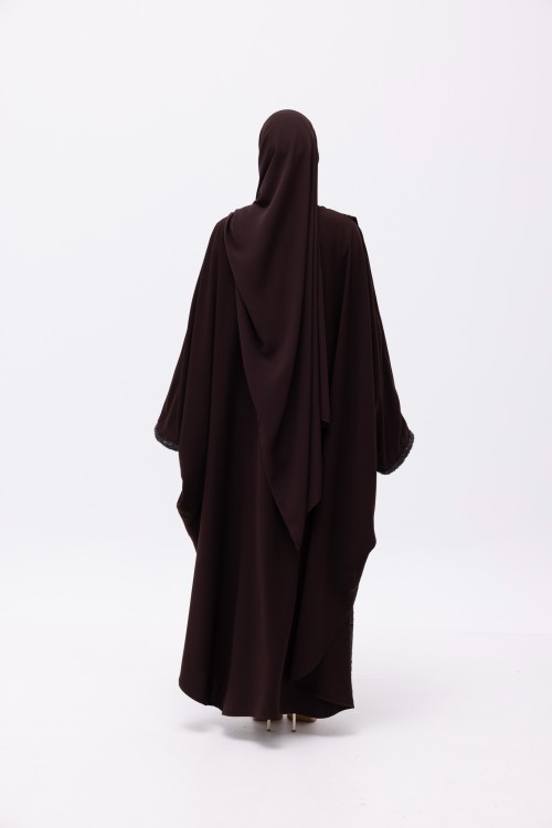 Ensemble Kamyla À sequin marron