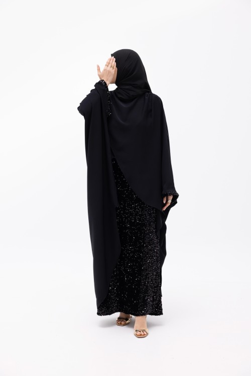 Ensemble Kamyla À sequin Noir