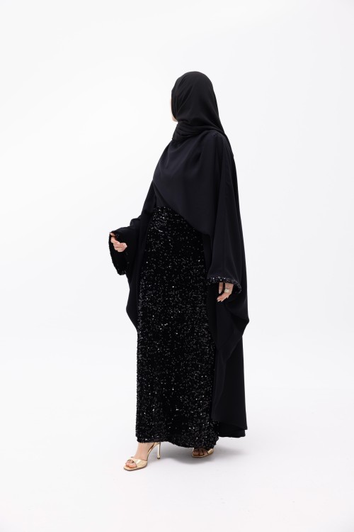 Ensemble Kamyla À sequin Noir