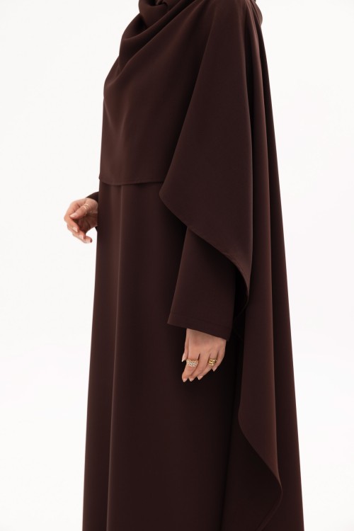 Robe Mina Marron mate