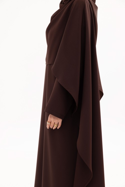 Robe Mina Marron mate