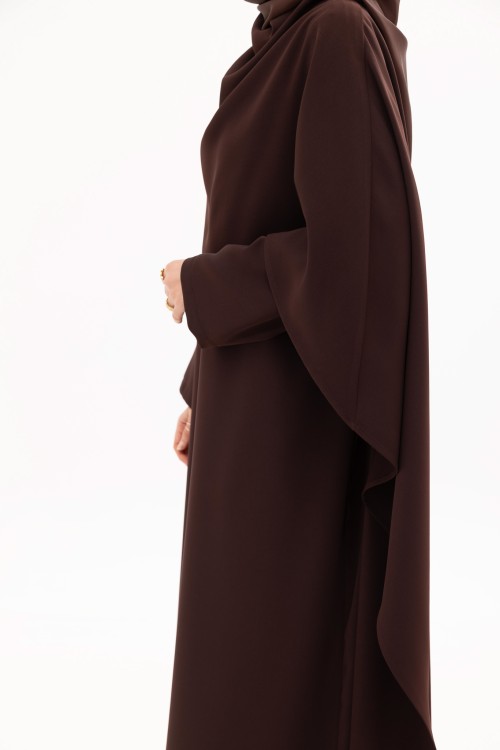 Robe Mina Marron mate