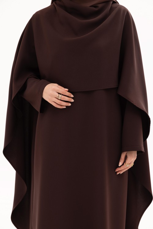 Robe Mina Marron mate