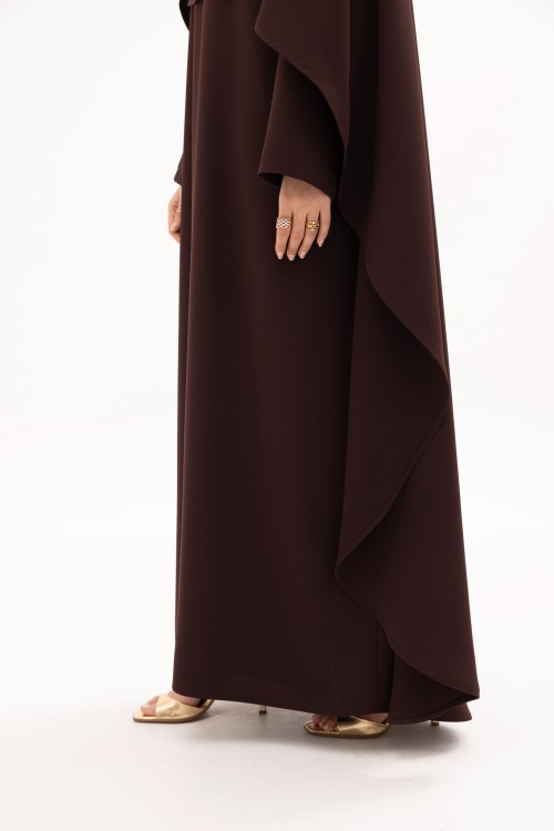 Robe Mina Marron mate