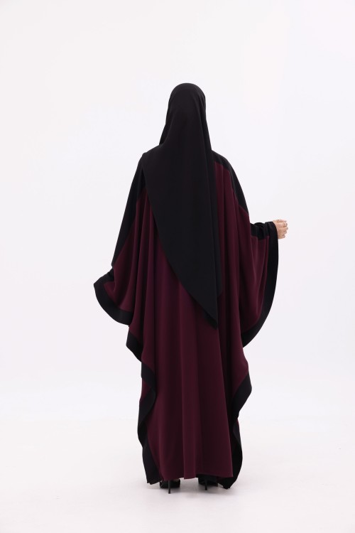 Abaya Ida Burgundy