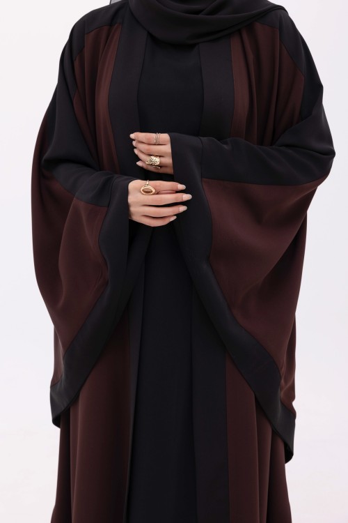 Abaya Ida Marron