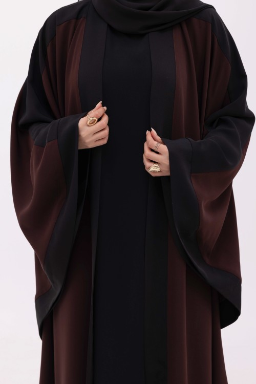 Abaya Ida Marron