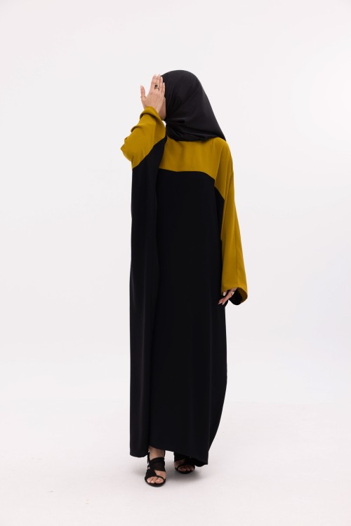 Robe Charlize Noir & lime