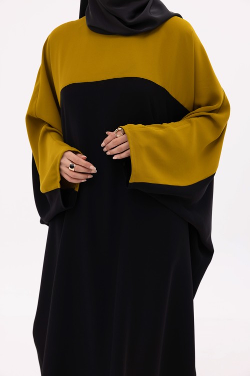 Robe Charlize Noir & lime