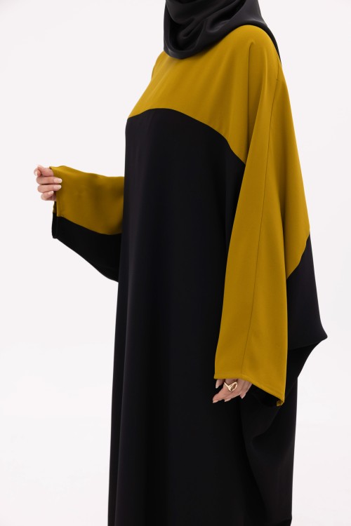 Robe Charlize Noir & lime