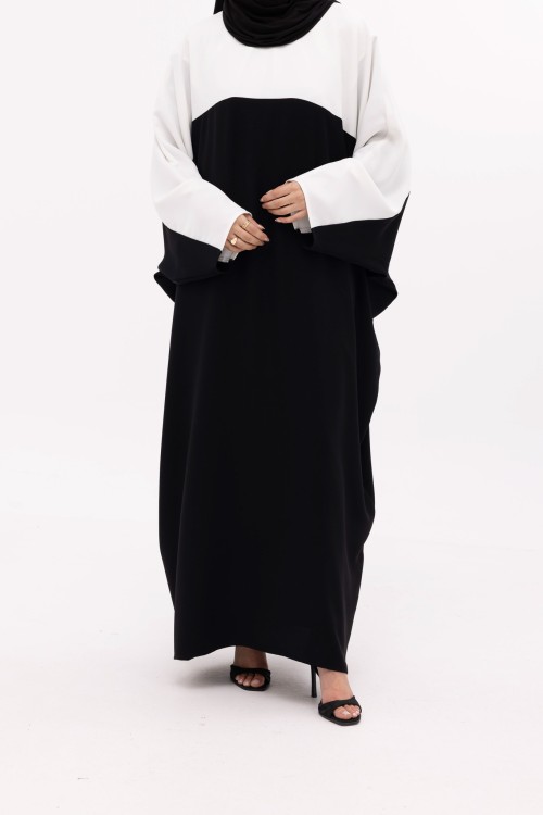 Robe Charlize Noir & blanc