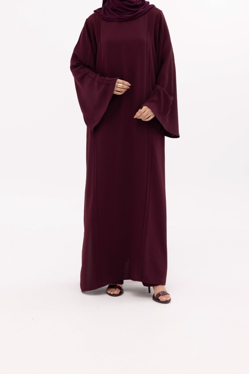 Ensemble Lilia Burgundy