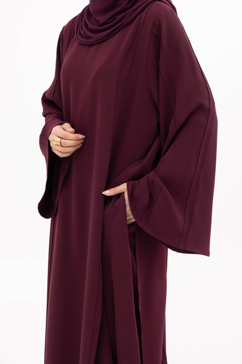 Ensemble Lilia Burgundy