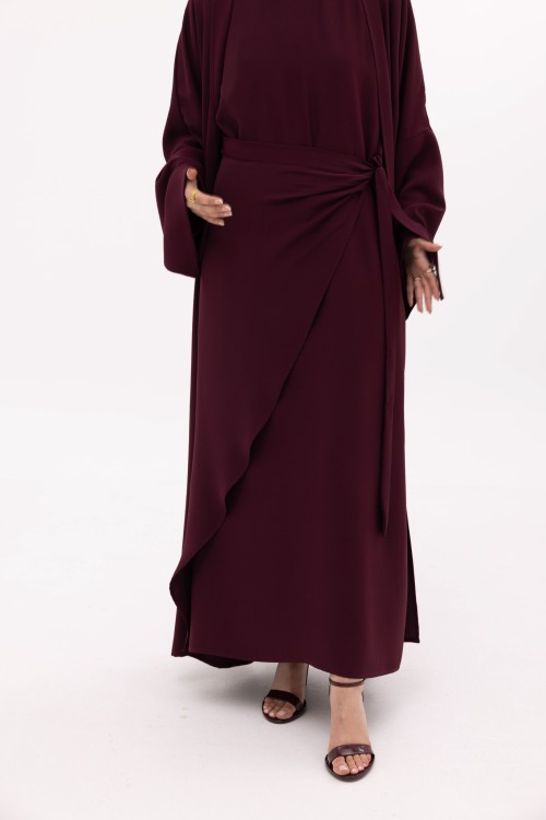 Ensemble Lessy Burgundy