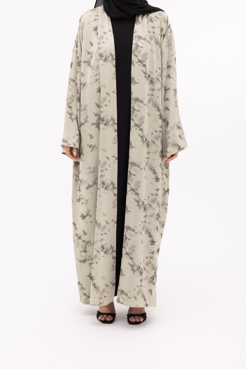 Abaya Jimena vert amande