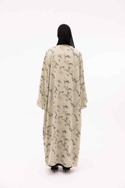 Abaya Jimena vert amande