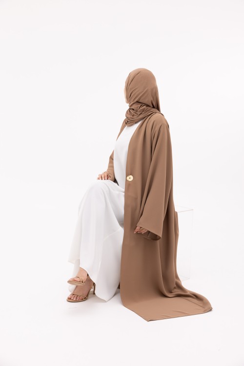 Abaya Daniela noisette