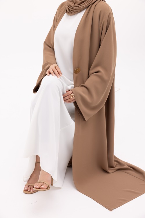 Abaya Daniela noisette