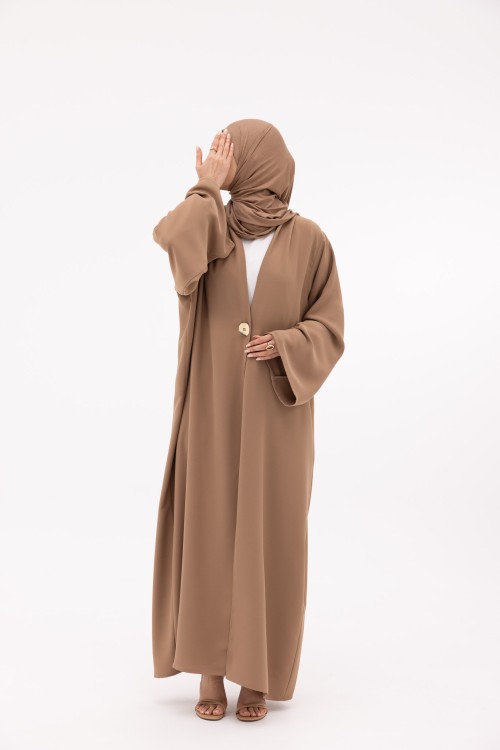 Abaya Daniela noisette
