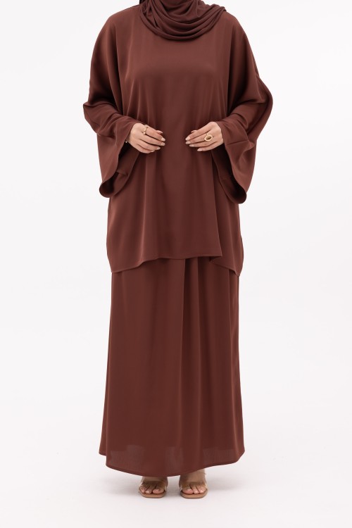 Ensemble Julietta acajou