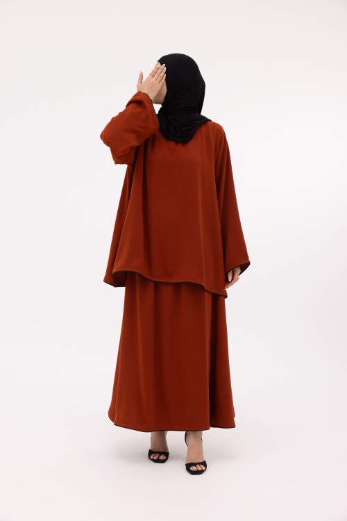 Ensemble Natalia terracotta