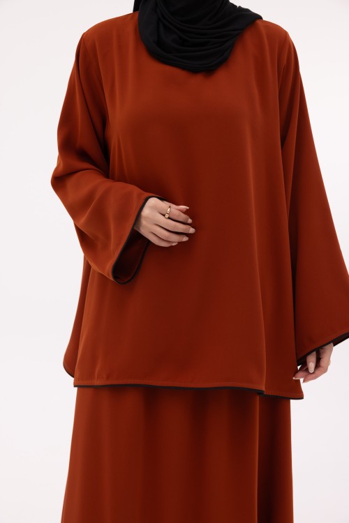 Ensemble Natalia terracotta