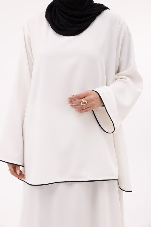 Ensemble Natalia blanc