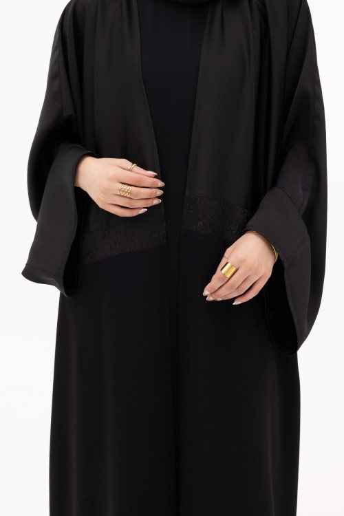Abaya Valeria all black
