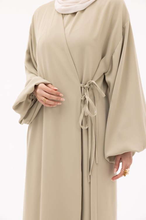 Robe Rosana vert amande