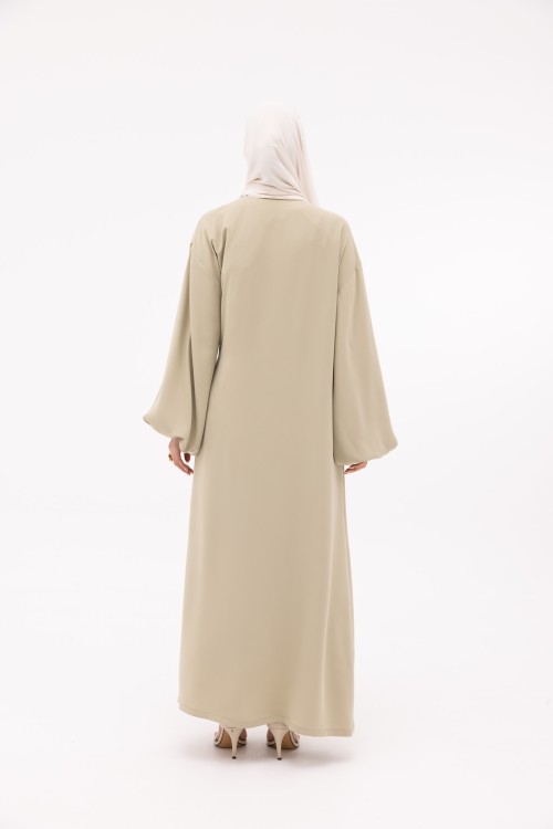 Robe Rosana vert amande