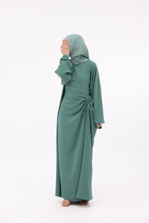Robe Teresa vert jade