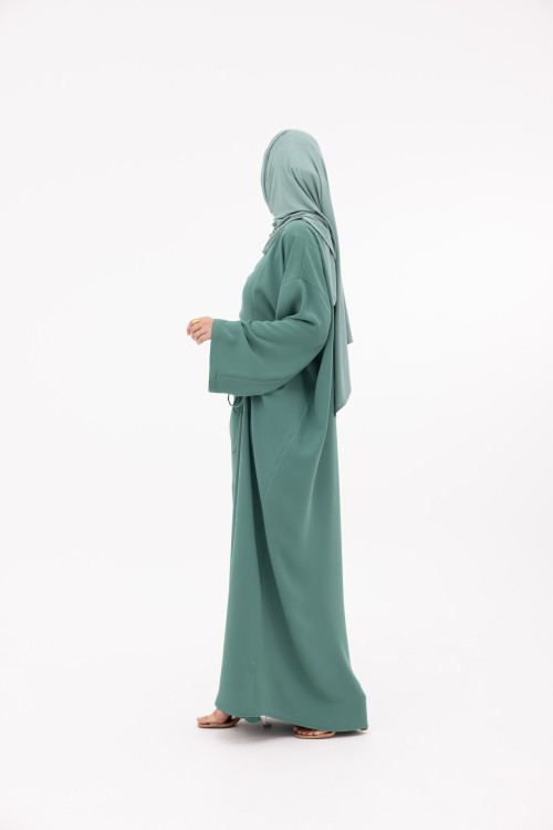 Robe Teresa vert jade