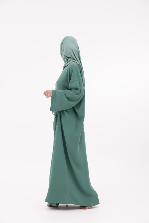 Robe Teresa vert jade