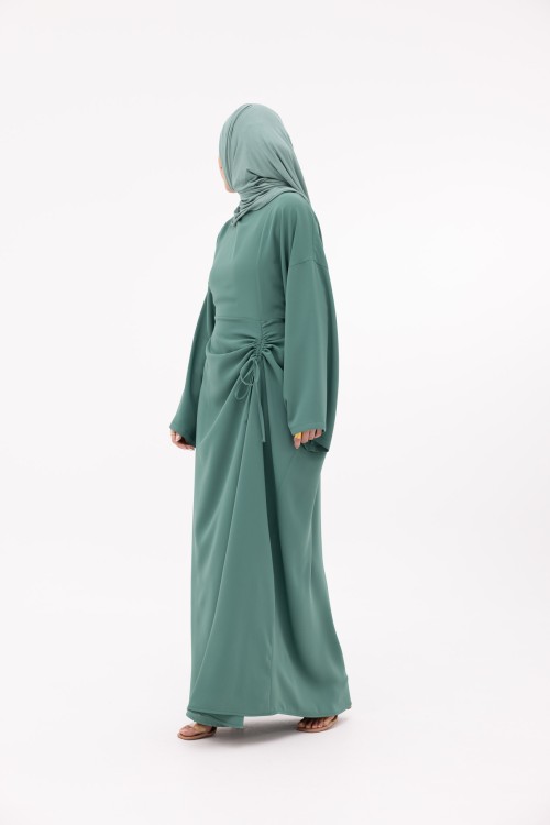 Robe Teresa vert jade