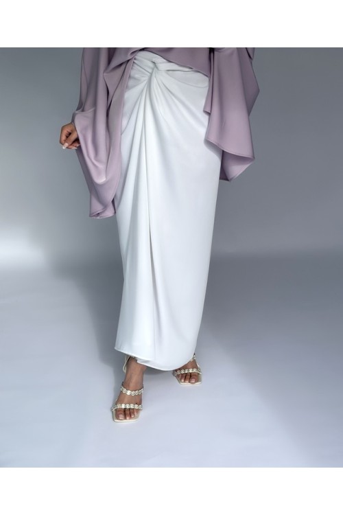 Jupe Carmela blanche