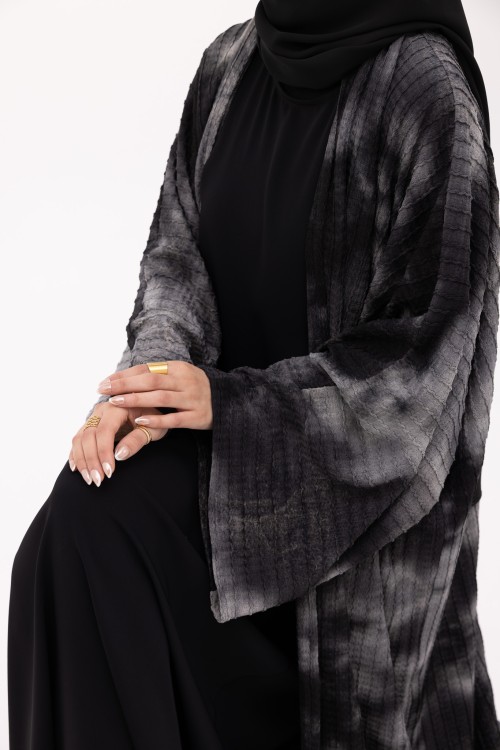 Abaya Emilia gris