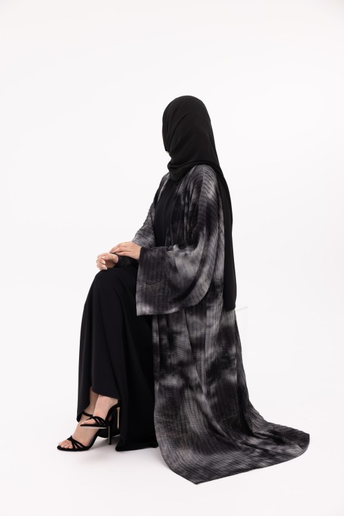 Abaya Emilia gris