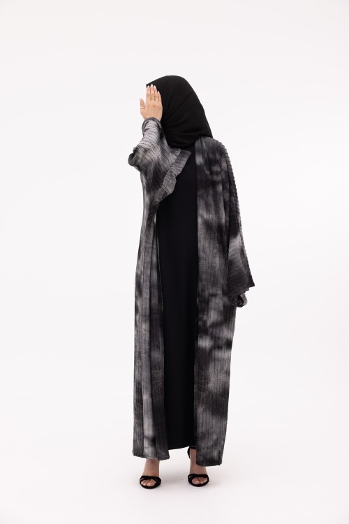 Abaya Emilia gris