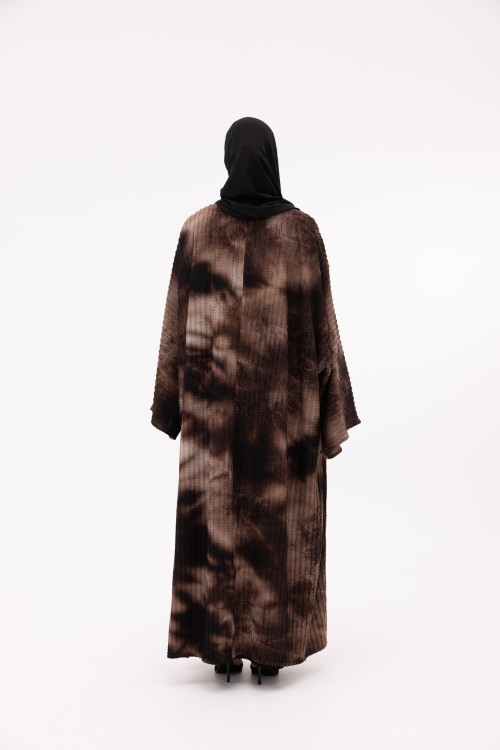 Abaya Emilia marron