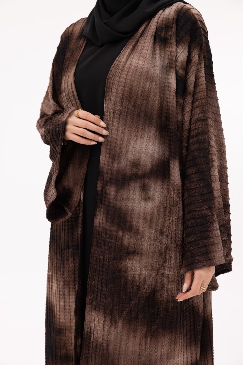 Abaya Emilia marron