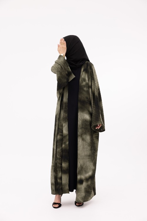 Abaya Emilia vert