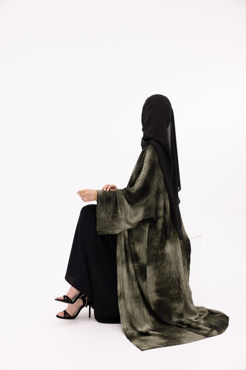 Abaya Emilia vert