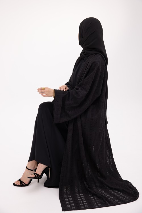 Abaya Estela noir