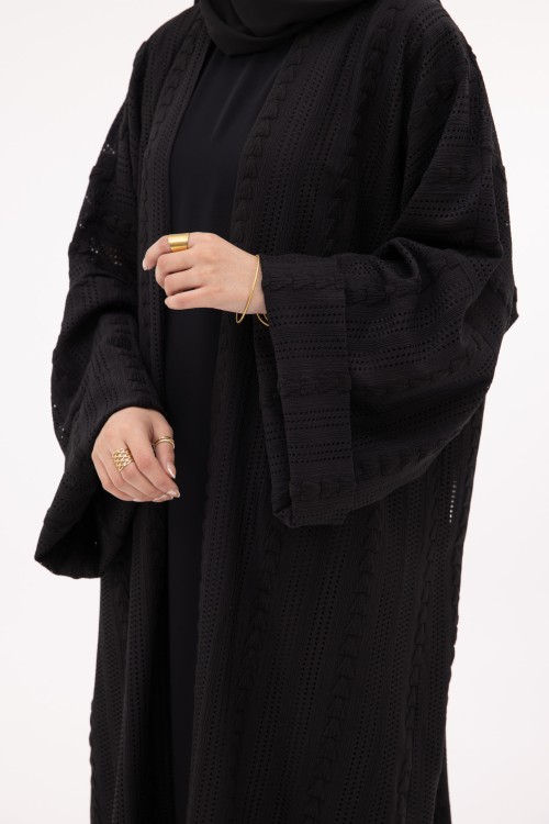 Abaya Estela noir